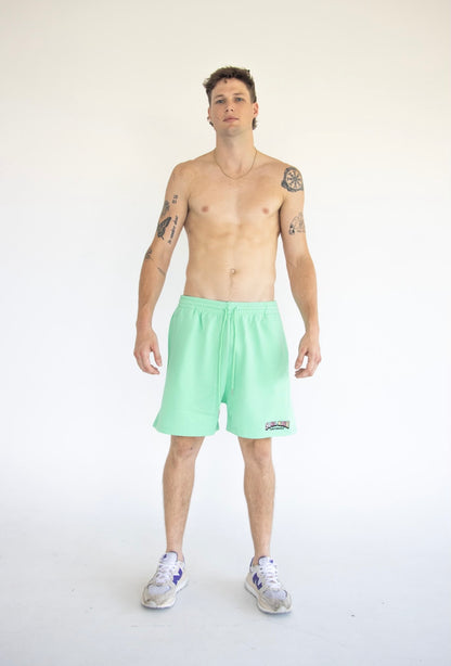 Good Vibes Only Shorts - Green